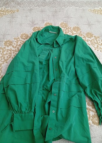 Pembe Uzun Kollu gömlek ve yeşil gömlek - Görsel 2