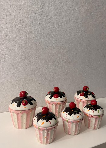 Renkli Pembe Baharat Takımı - Görsel 2