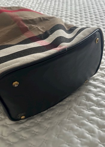 Burberry replika Tokalı Kahverengi Kadın Omuz Çantası - Görsel 4