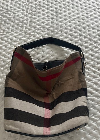 Burberry replika Tokalı Kahverengi Kadın Omuz Çantası - Görsel 2