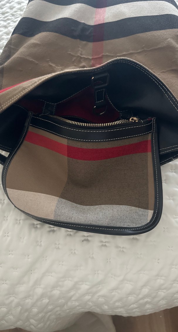 Burberry replika Tokalı Kahverengi Kadın Omuz Çantası - Görsel 3