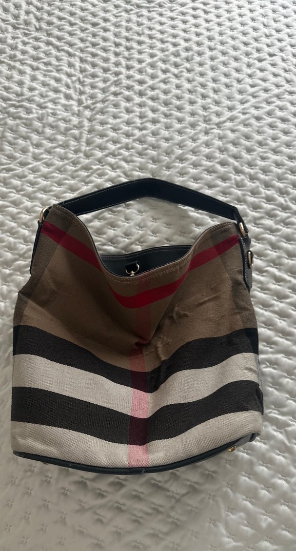 Burberry replika Tokalı Kahverengi Kadın Omuz Çantası - Görsel 2