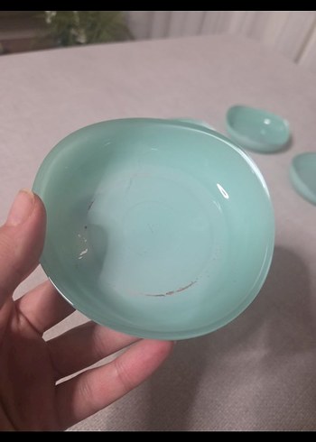 Pastel Turkuaz 4'lü kase Seti - Görsel 3