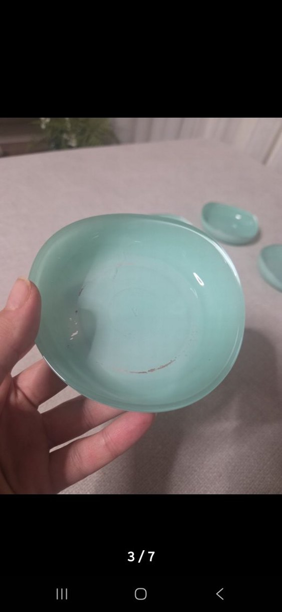 Pastel Turkuaz 4'lü kase Seti - Görsel 3