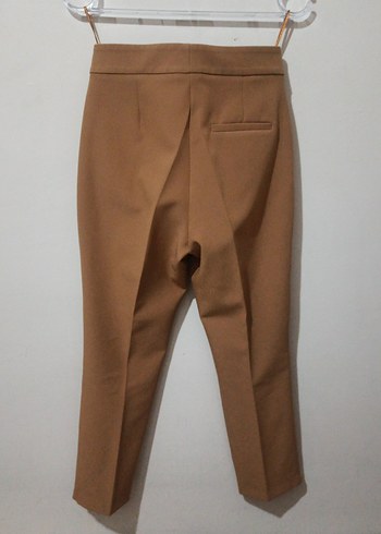 Kahverengi kumaş Kadın Takım Elbise - Görsel 5