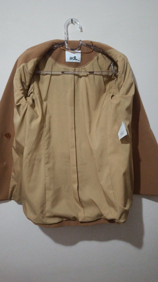 Kahverengi kumaş Kadın Takım Elbise - Görsel 2