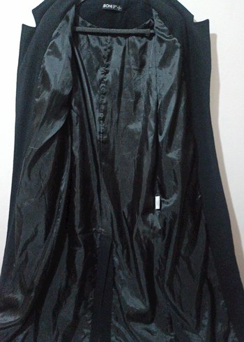 Kadın Siyah Uzun Goth Palto - Görsel 4