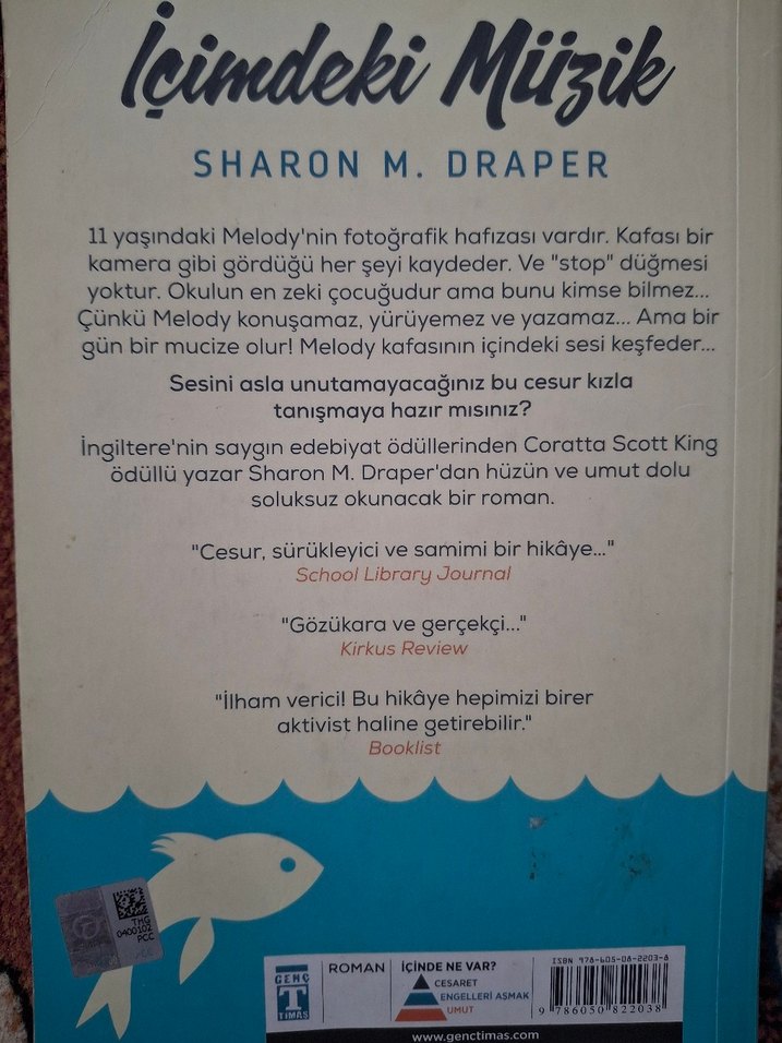 İçimdeki Müzik - Sharon M. Draper - Görsel 2