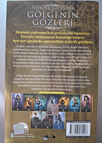 Fantastik Severlere: Yasmine Galenorn - Gölgenin Gözleri - Görsel 3