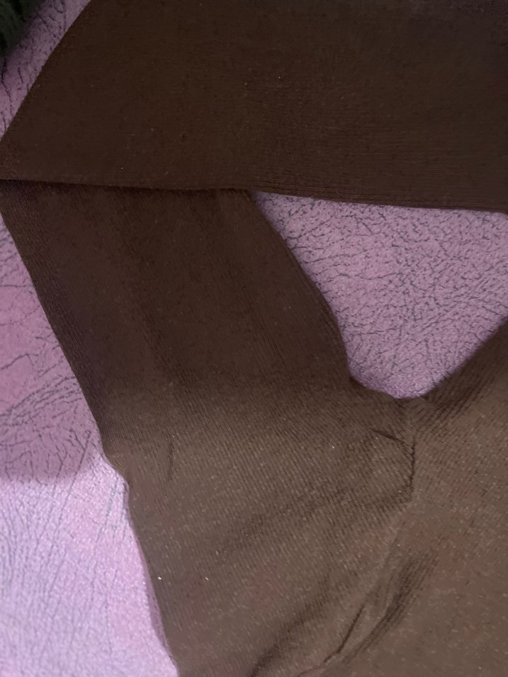 Kahverengi Boğazlı Uzun Kollu Triko Kazak - Görsel 3