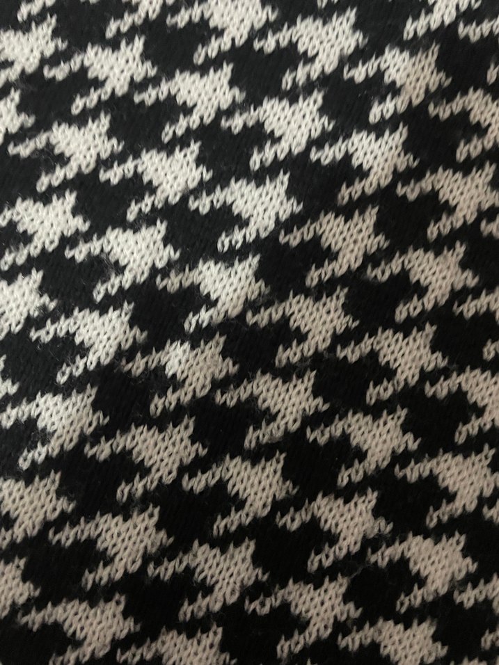 Kadın Siyah V Yaka Örgü Süveter - Görsel 3