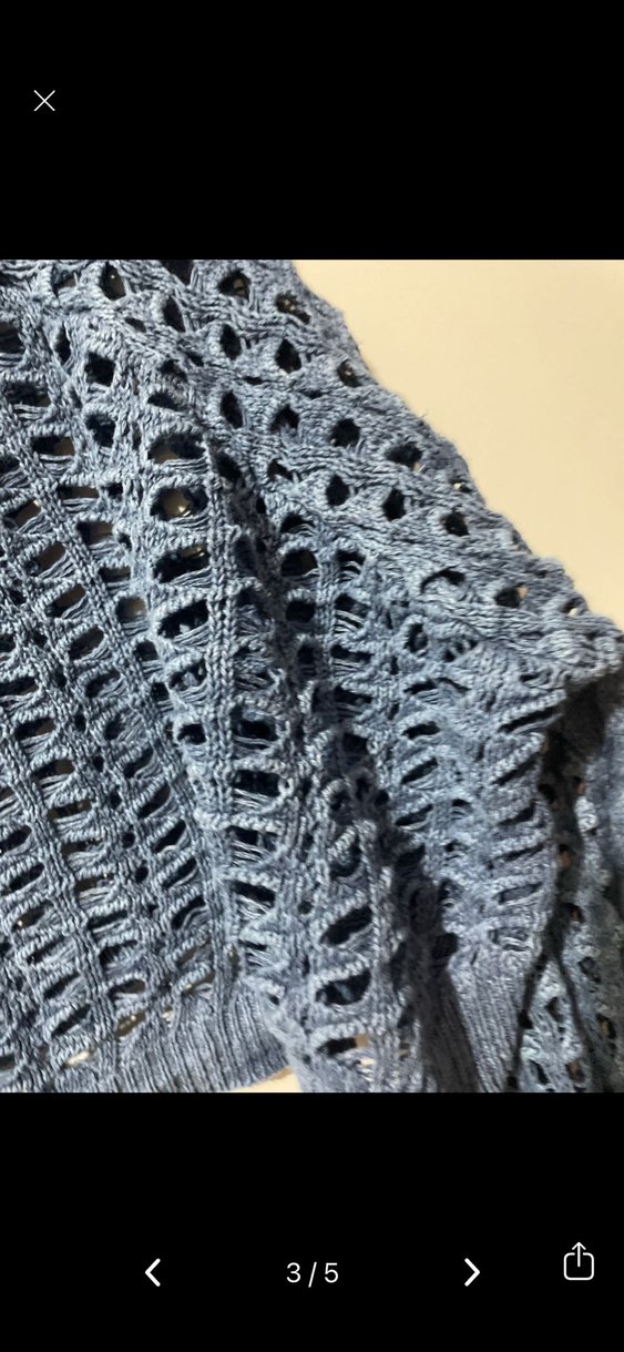 Gri Örgü Kadın Mini Kazak - Görsel 2