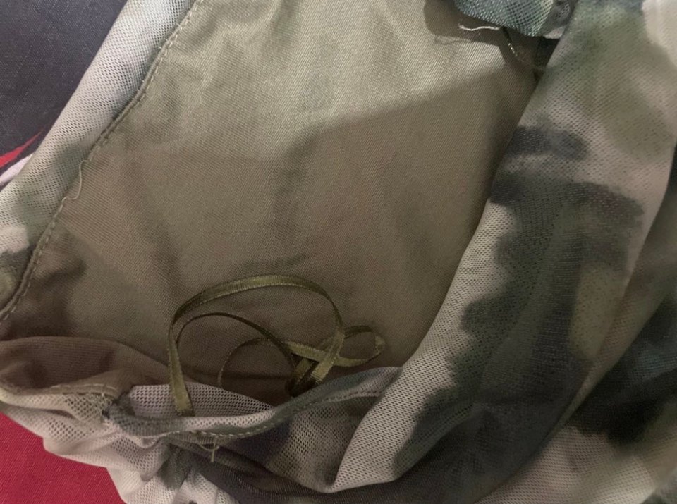 Kadın Çok Renkli Drapeli crop - Görsel 2