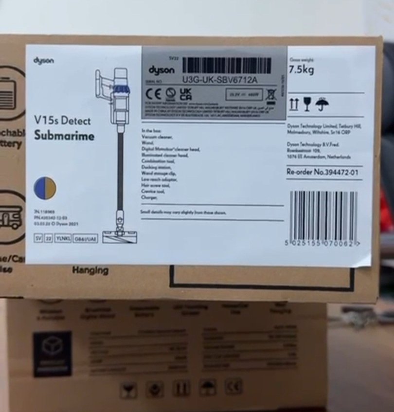 Dyson Submarime Kablosuz Dikey Elektrikli Süpürge - Görsel 2