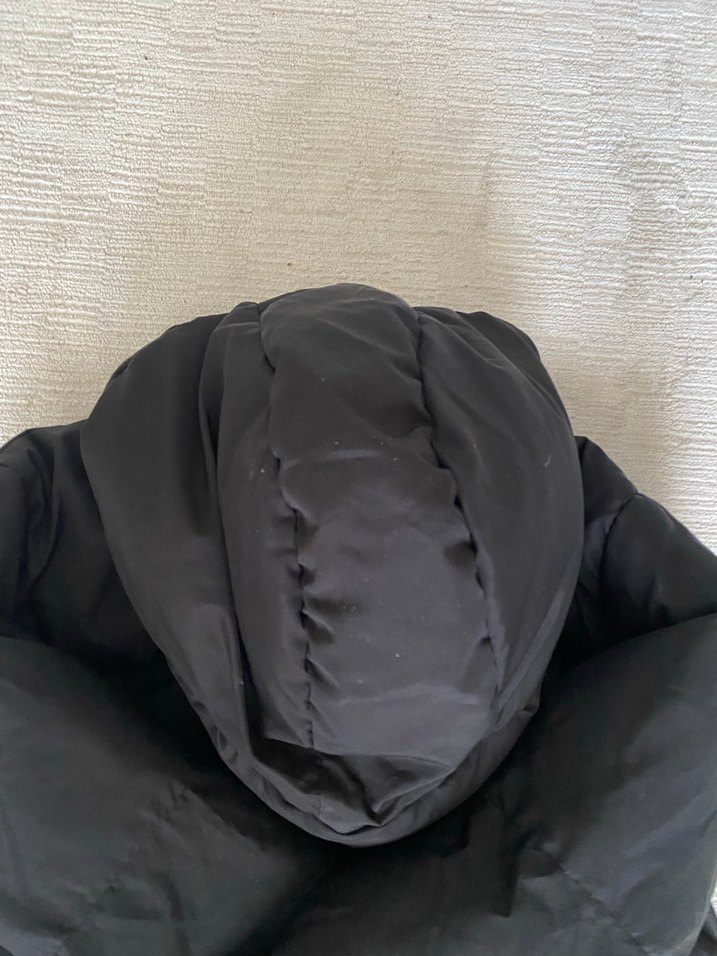 Kadın Siyah Kapüşonlu Kış Montu - Görsel 3