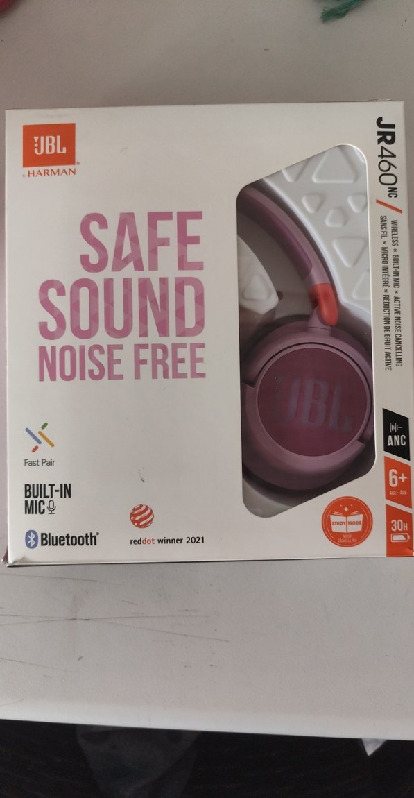 JBL JR460P Pembe Kablosuz Kulaklık - Görsel 2