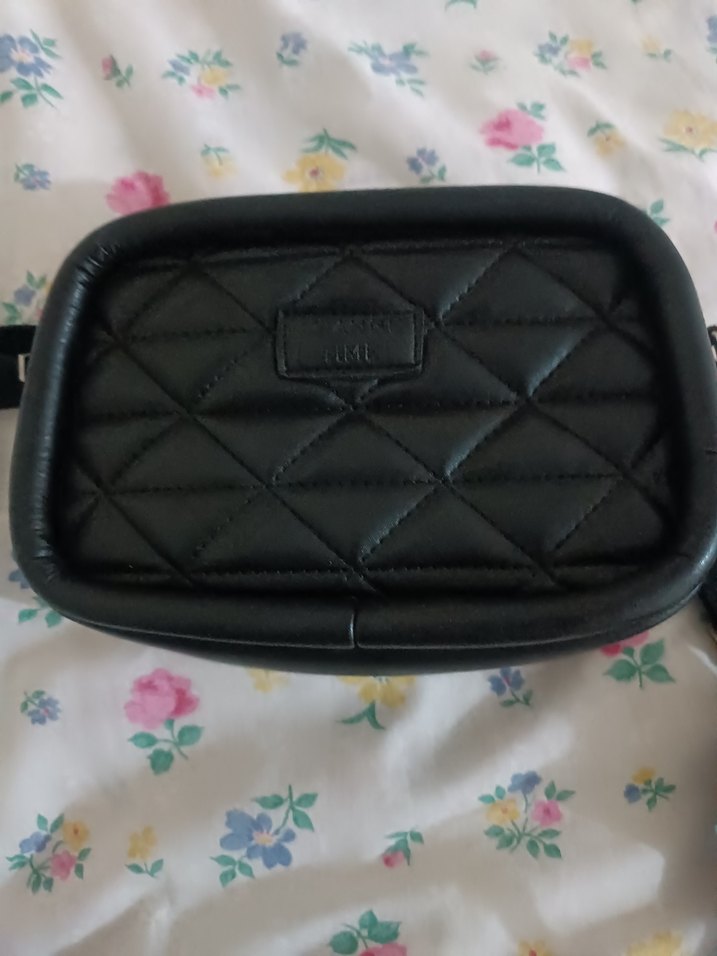 Siyah Deri Kemerli Kadın Çanta - Görsel 2