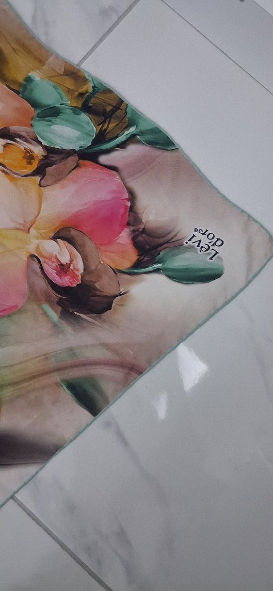 LEVİDOR İPEK TWİLL EŞARP - Görsel 3