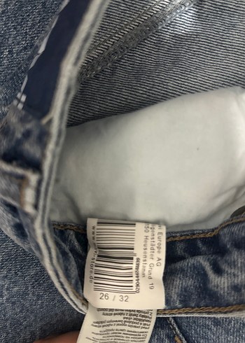 Mavi Rahat Kesim Kadın Kot Pantolon - Görsel 5