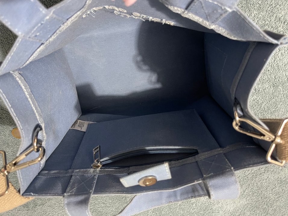 Bej Denim Pierre Cardin Kadın El Çantası - Görsel 4