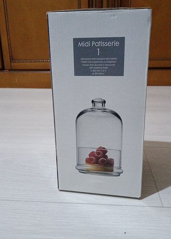 Pasabahçe Midi Patisserie Cam Kapaklı Saklama Kabı - Görsel 2