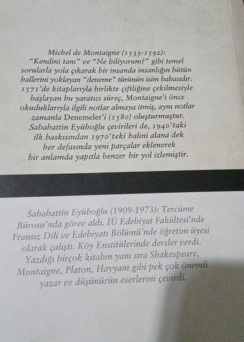 Montaigne - Denemeler Kitabı - Görsel 3