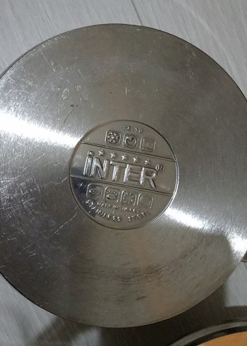 Mor Saplı Parlak Paslanmaz Çelik Tencere - Görsel 3