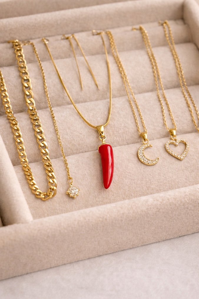 Biber Kolye Şans Kolyesi - Görsel 2