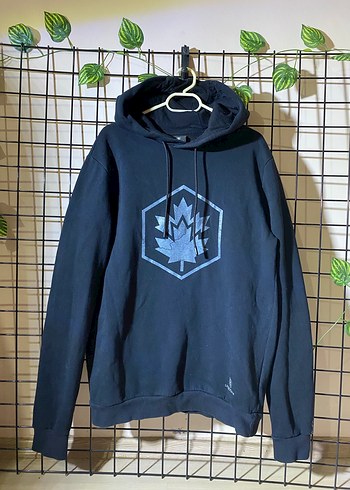 Lacivert Kapüşonlu Erkek Sweatshirt - Görsel 2