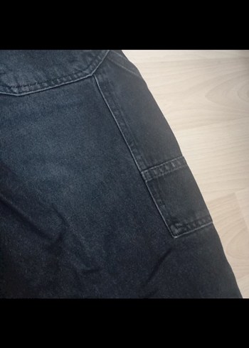 Siyah kemerli baggy jean - Görsel 5