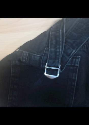 Siyah kemerli baggy jean - Görsel 4