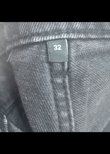 Siyah kemerli baggy jean - Görsel 6