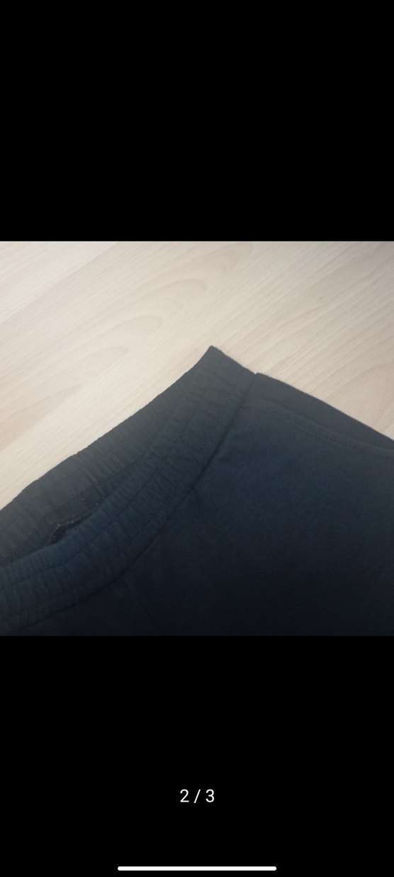 Siyah Rahat Kesim Kadın Eşofman - Görsel 2