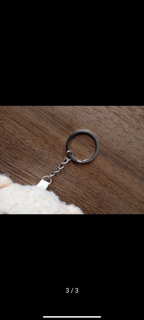 ayıcık charm anahtarlık - Görsel 3