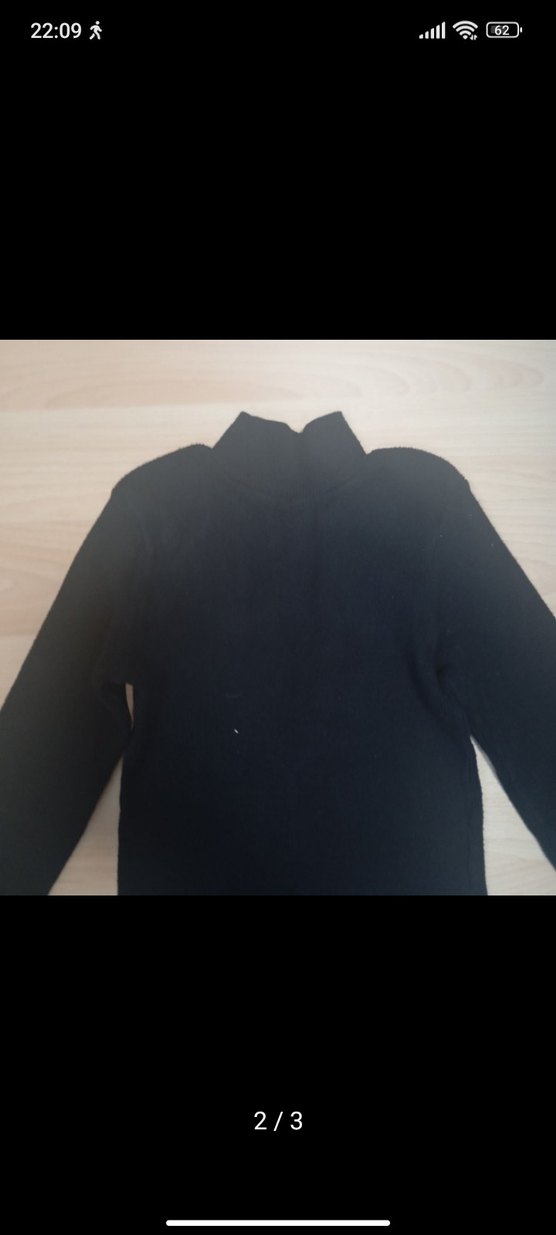 Siyah dar uzun elbise - Görsel 2