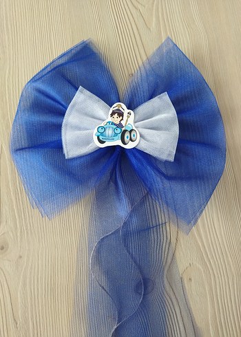 Mavi Renkli Erkek sünnet Fiyonk Aksesuarı - Görsel 2