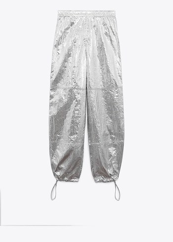 METALİK PARAŞÜT PANTOLON - Görsel 3