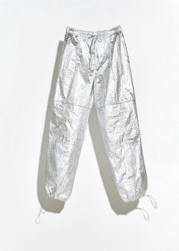 METALİK PARAŞÜT PANTOLON - Görsel 6