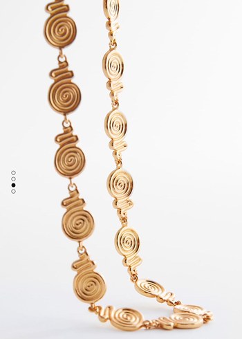 MANGO SARMAL KOLYE+KÜPE - Görsel 4