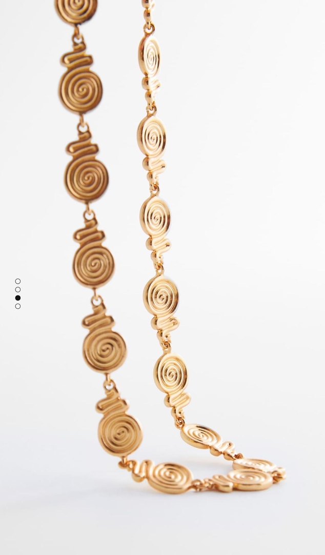 MANGO SARMAL KOLYE+KÜPE - Görsel 4