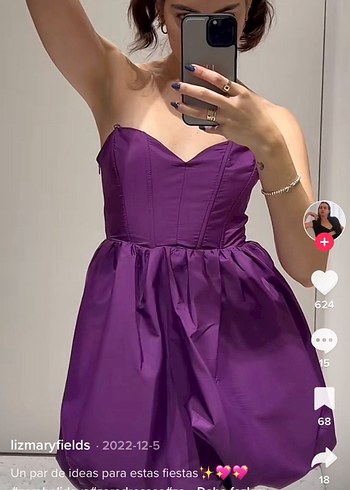 VOLANLI MİNİ ELBİSE - Görsel 8