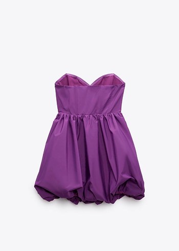 VOLANLI MİNİ ELBİSE - Görsel 7