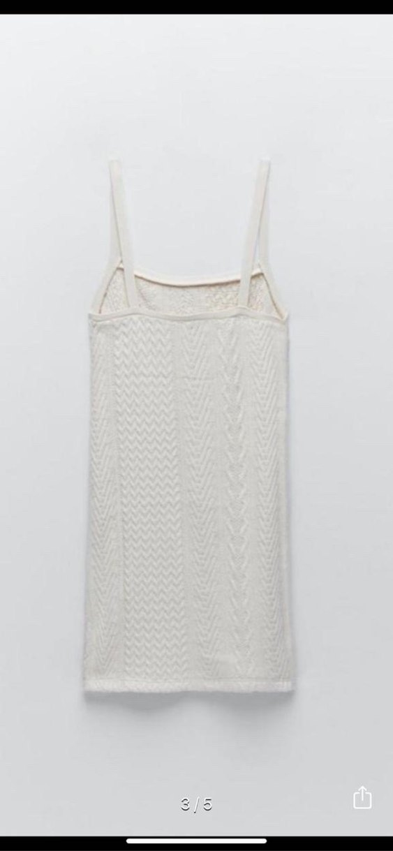 SAÇ ÖRGÜLÜ KISA ELBİSE - Görsel 3