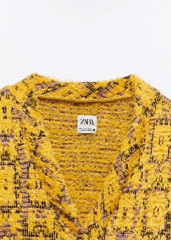 DESENLİ JAKARLI CEKET - Görsel 8