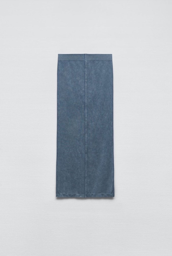 SOLUK EFEKTLİ DİKİŞSİZ TOP/ETEK - Görsel 3