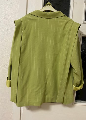 Yeşil Kadın Blazer Ceket - Görsel 2