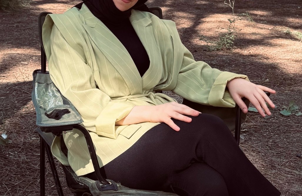 Yeşil Kadın Blazer Ceket - Görsel 3