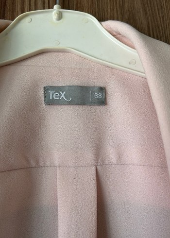 Pembe Süet Mini Kadın Ceket - Görsel 2