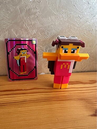 Beden Renk Minecraft & Mc Donald?s Birdie Wings Özel Seri Karakter