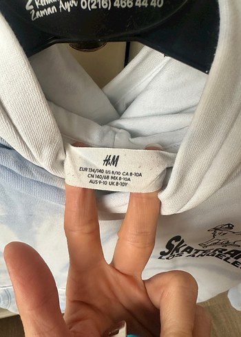 H&M Erkek Çocuk Batik Sweatshirt - Görsel 3